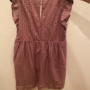 Eyelet Romper